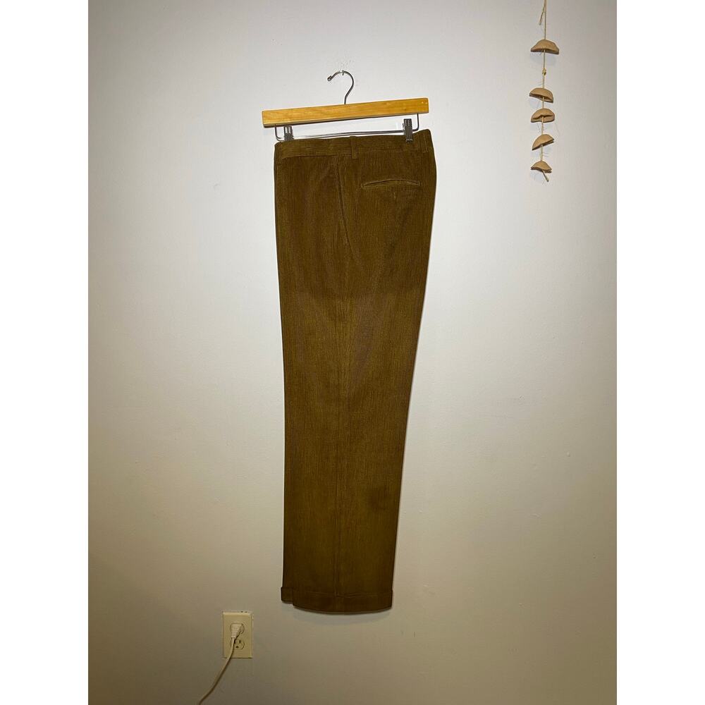 Brown Jack‎ Victor Collection Pinwale Corduroy Dress Trouser Pants (Men's 34 R) - Picture 11 of 12